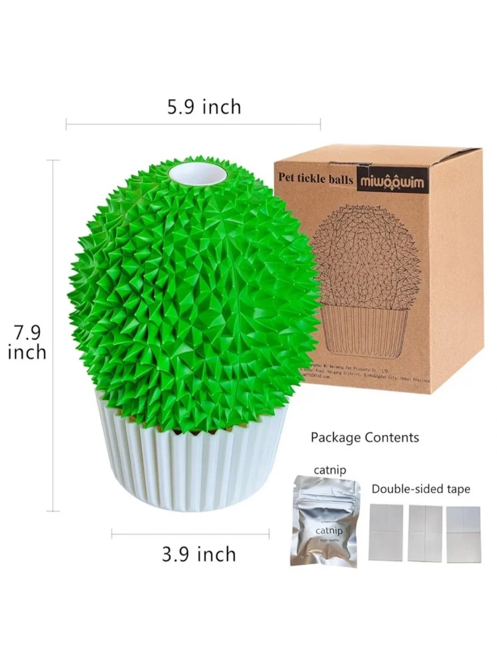 Cat Catnip Self Grooming Brush